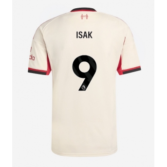 Liverpool Alexander Isak #9 Maglia Gara Trasferta Repliche 2025-26 Maniche Corte